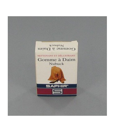 GOMME DAIM NUBBUCK SAPHIR