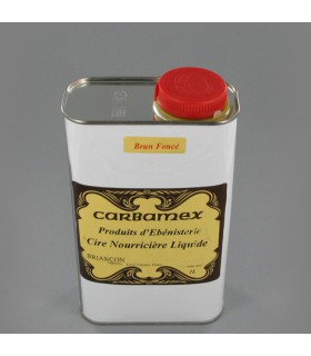 Cire Nourricière Liquide Brun Foncé 5L. - Carbamex.
