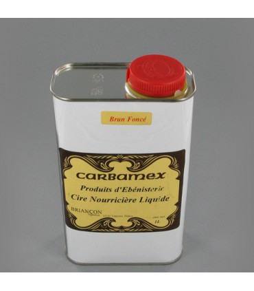 Cire Nourricière Liquide Brun Foncé 5L. - Carbamex.