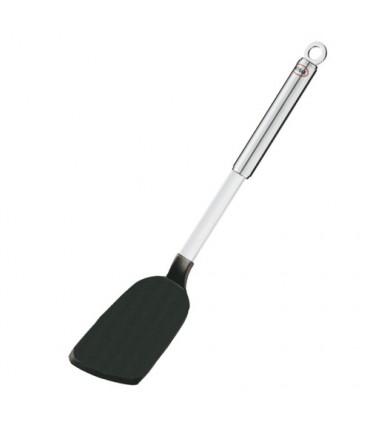Spatule droite Inox & Silicone 35,5 cm. - Rösle.