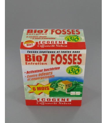 Bio 7 activateur fosses septiques entret