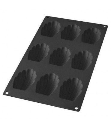 Moule gourmet madeleines Noir 9 cav. – Lékué.