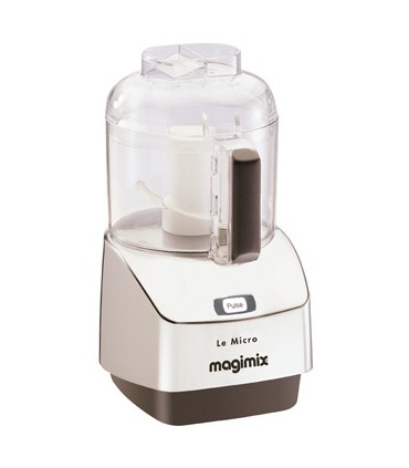 Robot Mini Hachoir Micro Chrome Mat - Magimix.