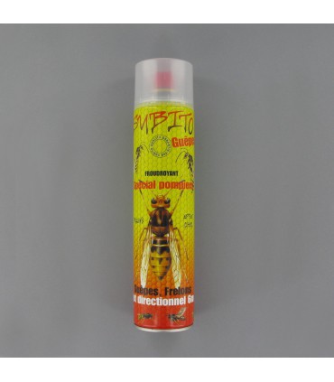 Aérosol Subito foudroyant guêpes, frelons 600ml. - Subito.