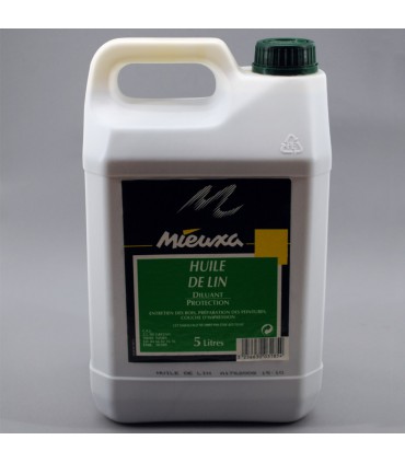 HUILE DE LIN EN 5 L MIEUXA