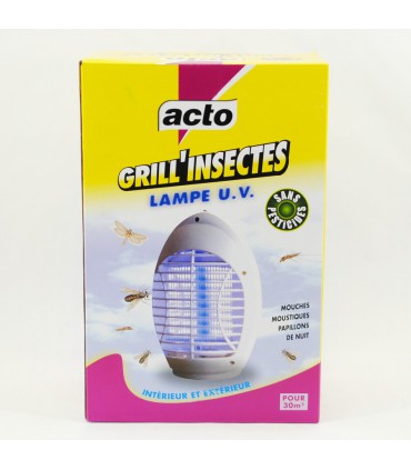 Grill'Insectes Lampe U.V. - Acto