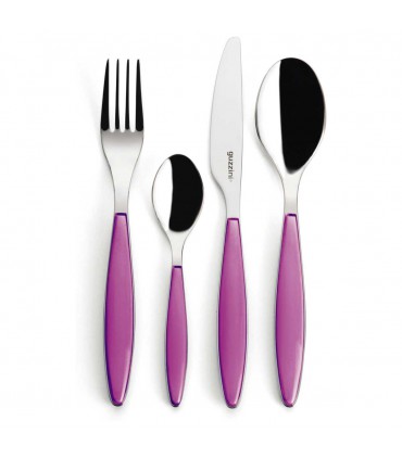 Ménagère 24 pièces Feeling Violet - Guzzini