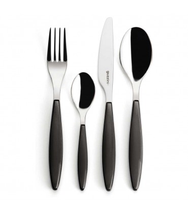 Ménagère 24 pièces Feeling Gris - Guzzini