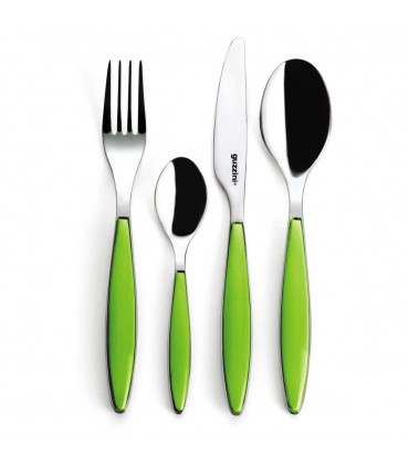 Ménagère 24 pièces Feeling Vert - Guzzini