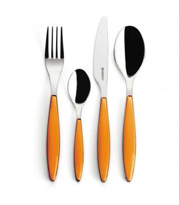 Ménagère 24 pièces Feeling Orange - Guzzini