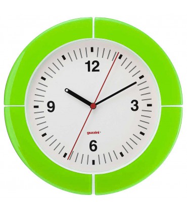 Pendule murale i-Clock Vert - Guzzini
