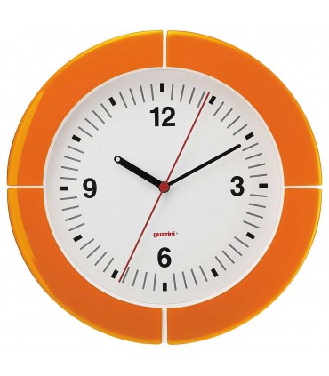 Pendule murale i-Clock Orange - Guzzini