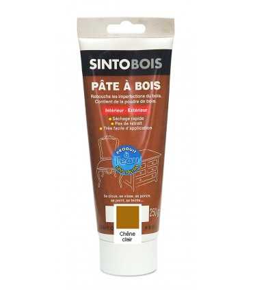 Pâte à bois "Chêne Clair" 250g.- Sinto