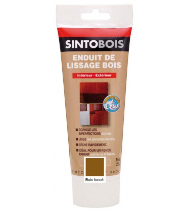 Enduit de lissage Bois Foncé - Sinto