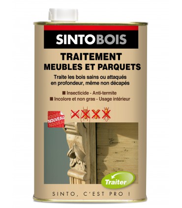 Traitement Meubles et Parquets 1L. - Sinto