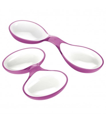 Ensemble à hors d'oeuvre Violet - Guzzini