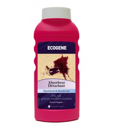 Absorbeur détachant Sols 400g. - Ecogene.