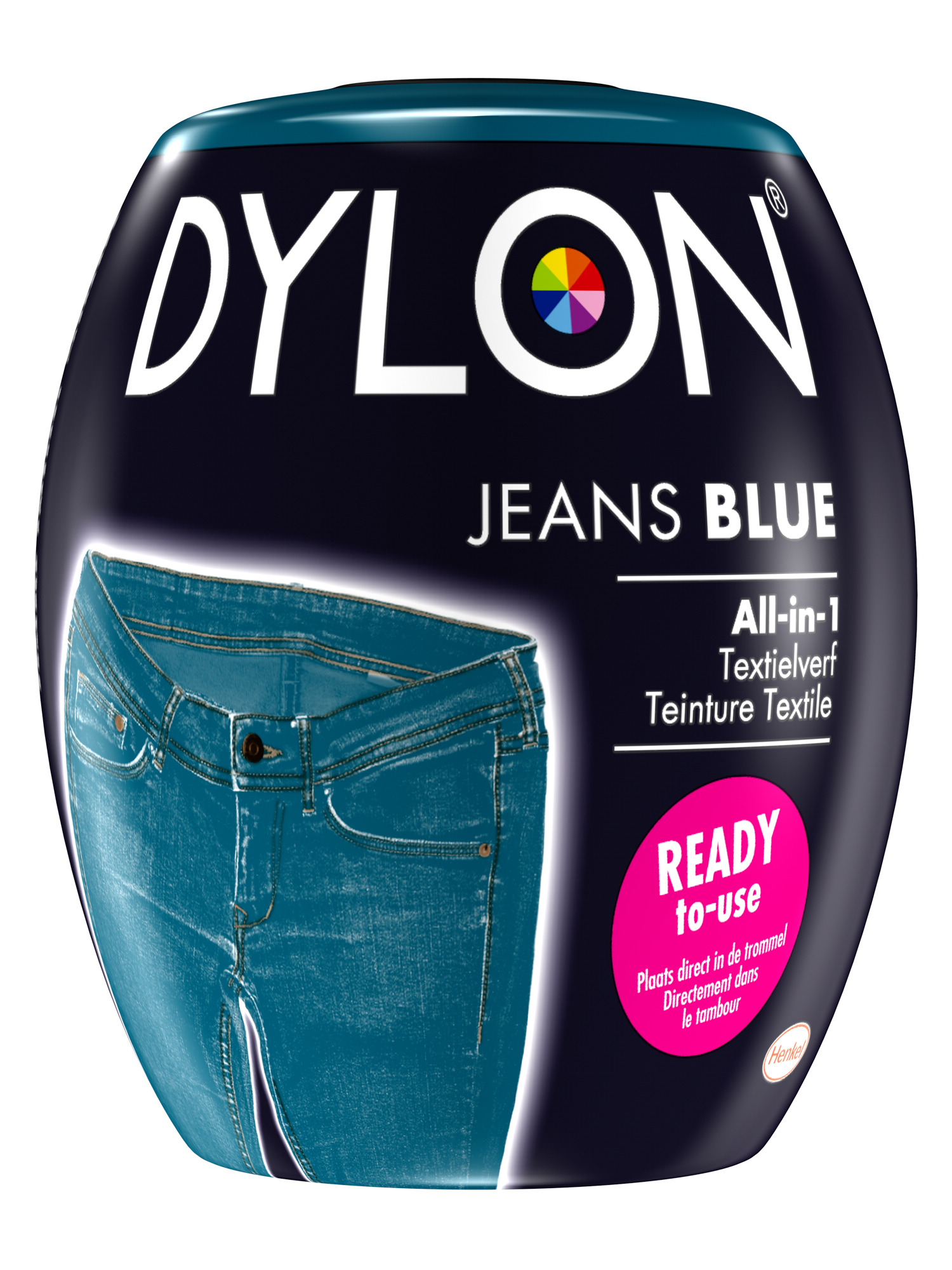 Teinture textile JEANS bleu Tout en 1 350g