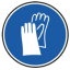 Equipement de protection requis : Protection des mains - Gants de Protection