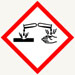 Risque et Danger : Corrosif - GHS05
