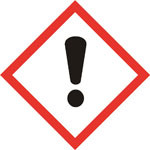 set Danger chimique : Point d'Exclamation - SGH07